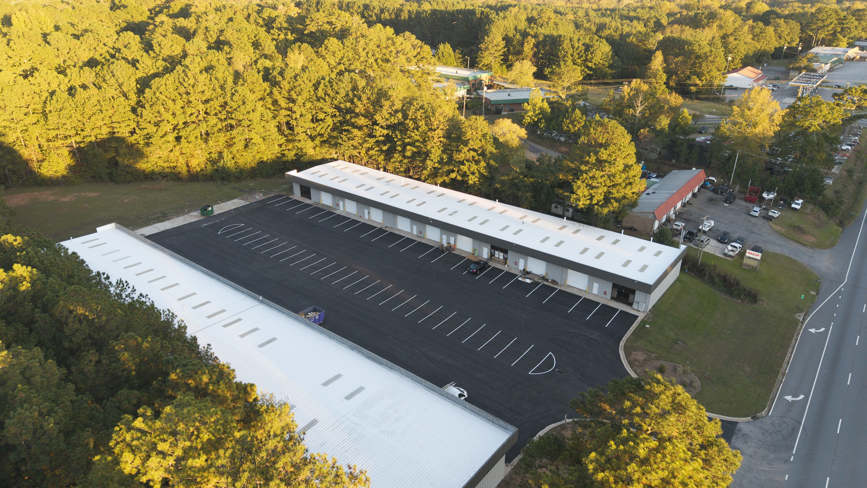 Athens Warehouses & Workshops aerial photo